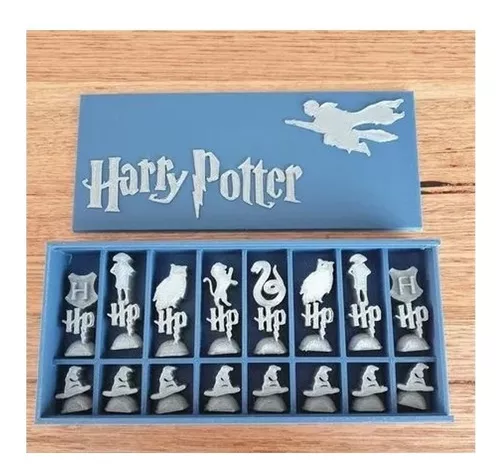 Peças Xadrez Mortal, Harry Potter - Arquivo Stl - Imp 3d