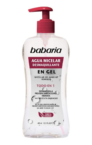 Babaria - Agua Micelar En Gel (400 Ml)