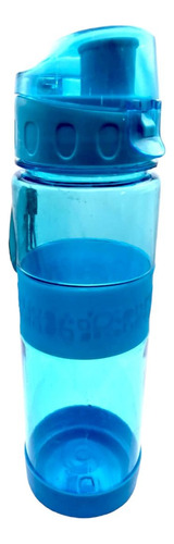 Botella Agua Duo Azul Verde 600ml