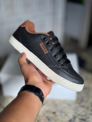 Zapatillas Caterpillar Cuero Sintetico Elegante Sport Urbana