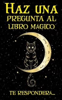 Libro Haz Una Pregunta Al Libro Mágico - Te Responderá