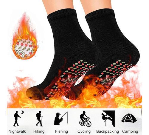 Calcetines De Invierno Autocalentables, 5 Unidades, Para Man