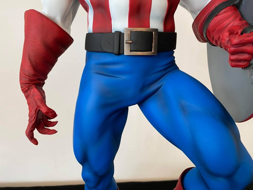 Sideshow Captain America Premium Format Modded Thiago Provin