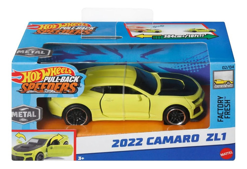 Camaro Zl1 Speeders Hot Wheels Metal Motor Friccion