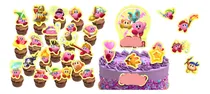 Comprar 29 Cupcake Kirby Toppers Kit Fiesta Cumpleaños Pastel Kirby 0 Kirby