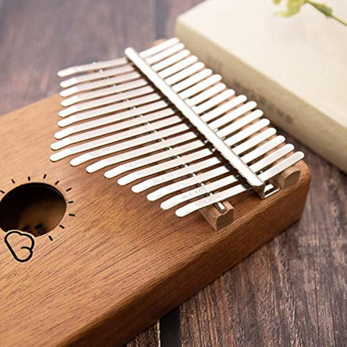 Kalimba Mbira - Piano de dedo com 17 teclas