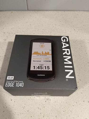 Imagen 3 de 3 de Garmin Edge 1040 Solar Black Cycling Gps