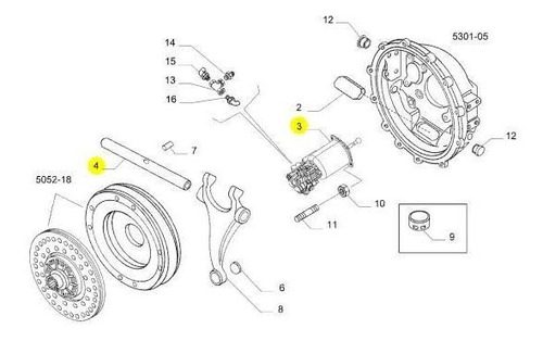 Imagen 2 de 4 de Servo Del Embrague Iveco Nuevo Stralis 14/19