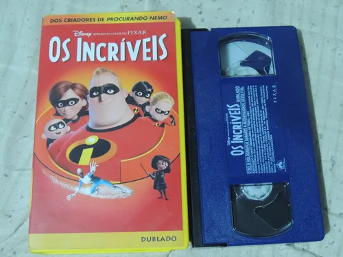 Vhs Os Incríveis - Original - Disney - Dublado - Impecável