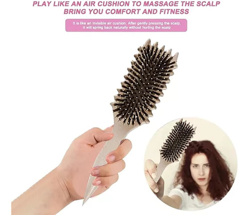Pincel Bounce Curl Cepillo,define Style Rizado Peine