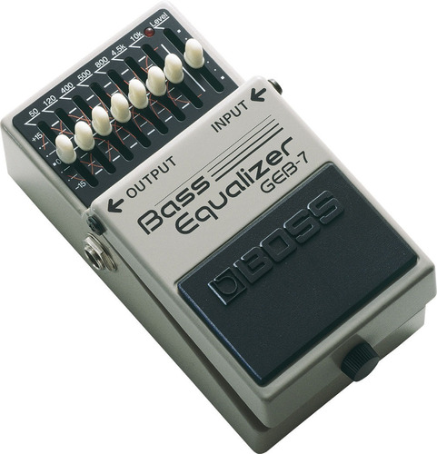 Pedal Boss Bass Equalizer Geb-7 Para Bajo