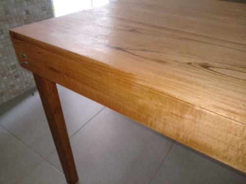 Imagem 4 de 9 de Mesa Rústica Garapeira 1,50 X 0,90