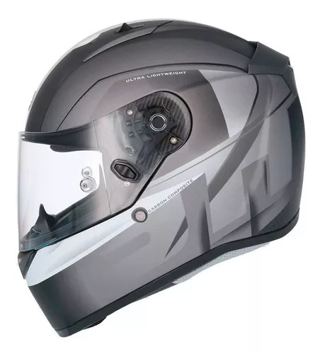 Casco Shiro SH-336 FIBRA CARBONO .