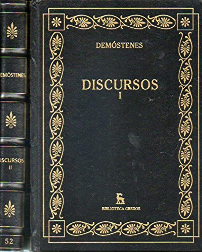 Libro Discursos I [demostenes] (biblioteca Gredos) (cartone)