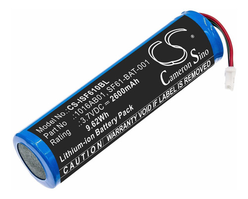 Bateria Repuesto Velrgt Mah Para Intermec Sf Sfb Ab