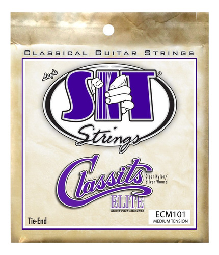 S.i.t. String Ecm101 Classits Elite - Cuerda De Guitarra Cla