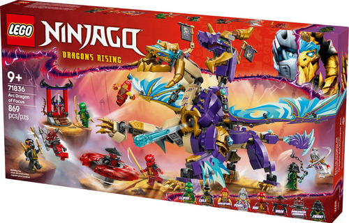 Lego® Ninjago® Arco Dragão De Foco; Conjunto De Ninja 71836 869 Ninja