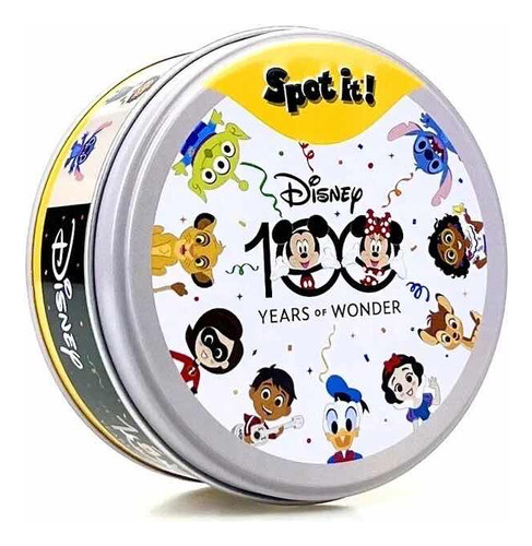 Juego De Cartas Mesa Dobble Spot It Walt Disney Word Orlando