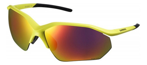 Lentes Ciclismo Shimano Equinox Polarizados Mica Extra Uv400 Color Amarillo Color Del Armazón Amarillo