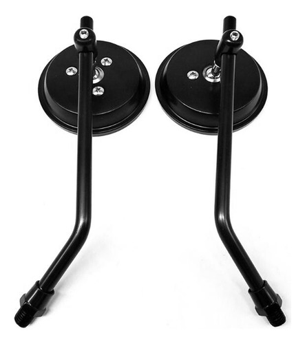 Espejos Retrovisores Con Soporte De Rotación Para Motociclet