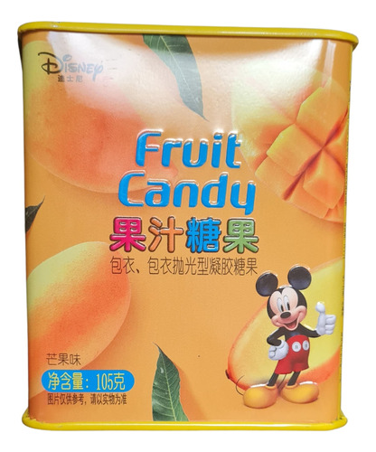 Caramelos De Mango Disney Mickey Mouse 105gr