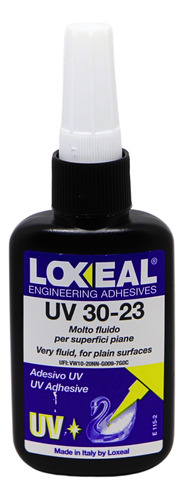 Cola Uv Genuína Loxeal Vidro Metal Acrílico Luz Branca E Uv