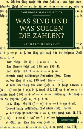 Libro Was Sind Und Was Sollen Die Zahlen? - Richard Dedek...