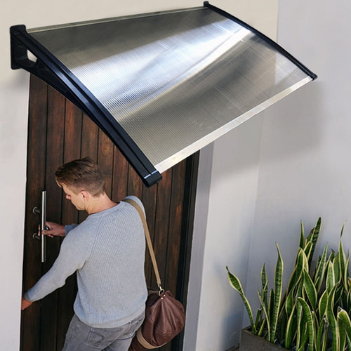 Imagen 5 de 10 de Alero Para Puertas Y Ventanas 100 X 70 Cm