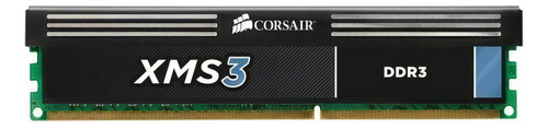 Memoria Ram Xms3 Color Black 8gb 1 Corsair Cmx8gx3m1a1600c11