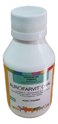 Complejo B Oral Perro & Gato Aurofarvit X 120 Ml