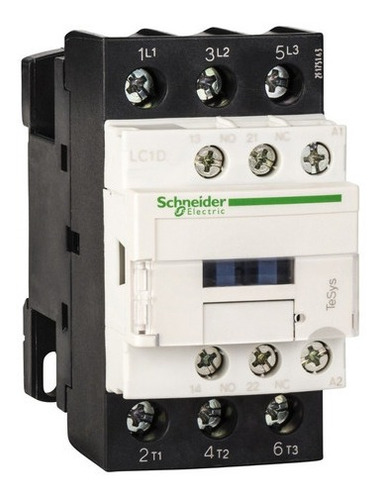 Contactor Schneider Lc1d25m7 De 25a Con Bobina De 220 Vca