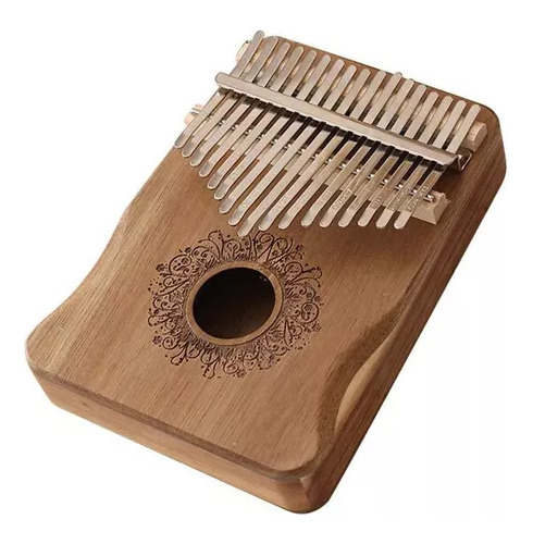 Instrumento Musical Portátil Kalimba (17 Teclas De Madera)