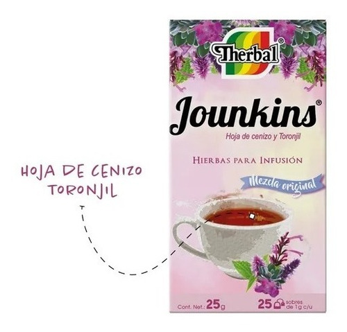 Te Jounkins 36 Sobres Therbal / Flowpack