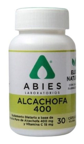 Digestivo Hepatoprotector Natural Alcachofa Abies X 60 Caps