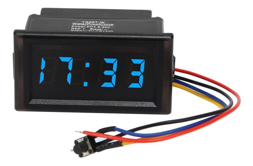 Coche Accesorio Panel Led Pantalla Digital Reloj Dc 4.5-30v