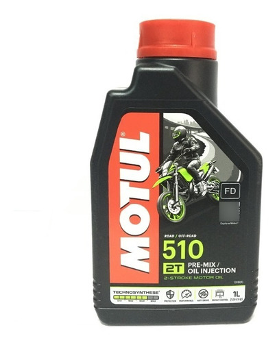 Aceite Para Moto Motul 510 2t 1litro