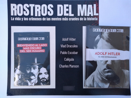 Rostros Del Mal Editorial Salvat #1 Adolf Hitler