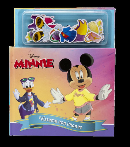 Libro Minnie Visteme Con Imanes - Disney