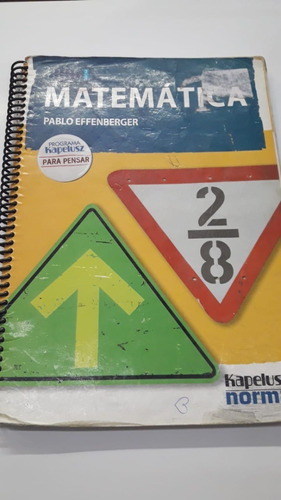 Matematica Para Pensar 8/2  Effenberger Kapelusz 