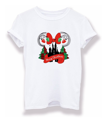 Imagen 5 de 9 de Playera Navideña Minnie Mouse