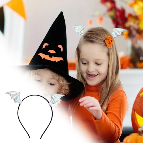 Diadema De Murciélago Diademas De Halloween Para Mujeres Aro