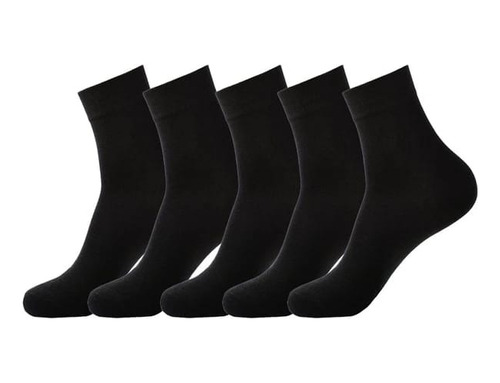 Pack 12 Pares De Calcetines Hombre Negros 