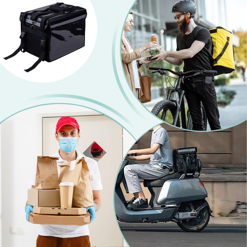 Bolsa Térmica Grande Bolsa De Comida Impermeable Con Aislami