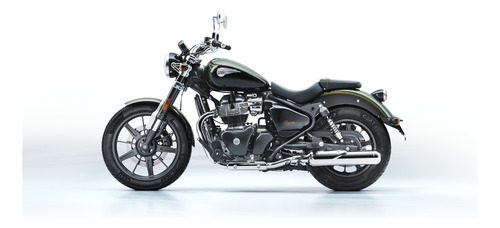Royal Enfield Super Meteor 650 - Interstellar -(grey, Grenn)