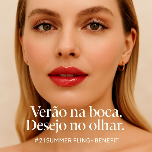 Lip Tint E Blush 2 Em 1 .-21- Summer Fling Mau 6ml - Benefit