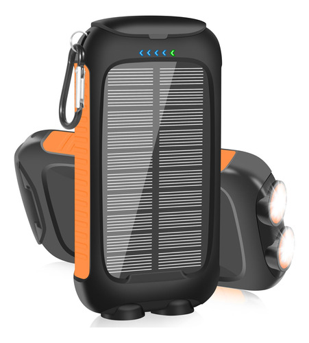 Cargador Solar, Cargador Solar Portatil De 38800 Mah, Cargad