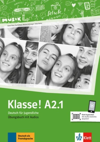 Klasse! A2.1 Ubungsbuch Mit Audios