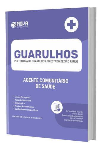Apostila Concurso Guarulhos Sp 2023 Agente Comunitário Saúde