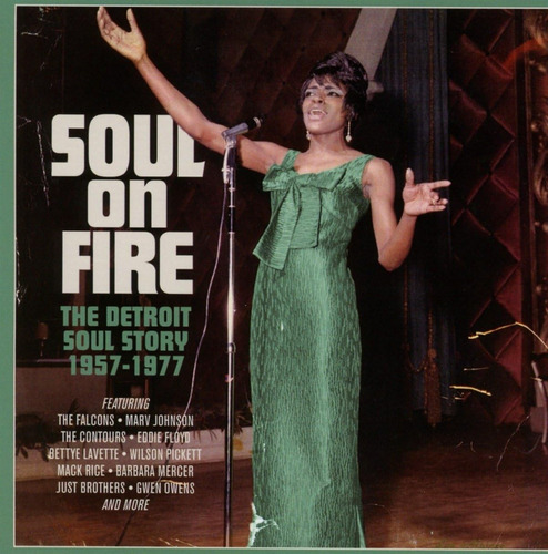 Cd: Soul On Fire: Detroit Soul Story 1957-1977 / Various