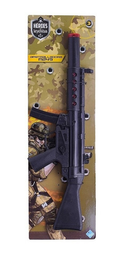El Duende Azul Ametralladora Friccion M 249 Militar Jlt 6205